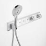 Hansgrohe 15357400 RainSelect с 4 кнопками, СМ, белый/хром