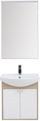 Мебель для ванной Aquanet Грейс 60 дуб сонома/белый (2 дверцы)