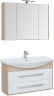 Мебель для ванной Aquanet Остин 105 дуб сонома/белый