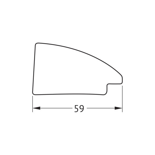 Зеркало настенное Octagon EVOFORM в багетной раме брашированное серебро, 55х55 см, BY 7428