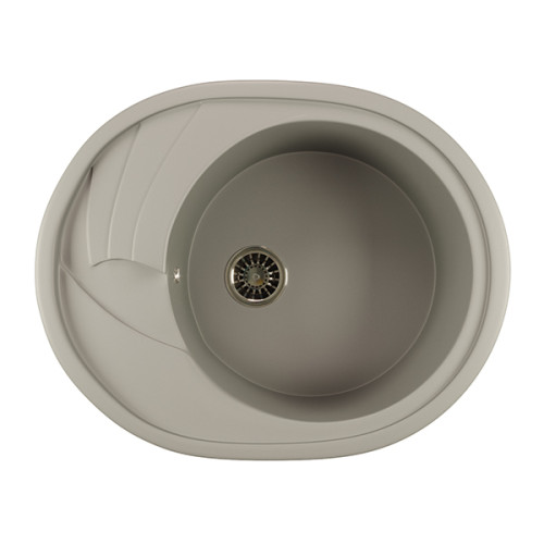 Мойка из искусственного мрамора MIXLINE ML-GM17 46,5x57 (533159)