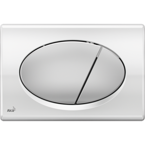 Кнопка смыва alcadrain M73 25х2х16 для инсталляции, пластик, цвет Хром матовый (M73)