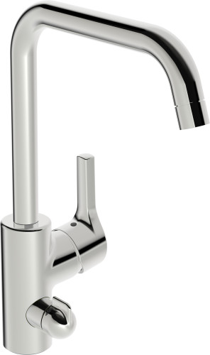 Смеситель для кухни Oras Saga с керамическим вентилем для посудомоечной машины, с боковым управлением, 3S (ХХ3936FH)