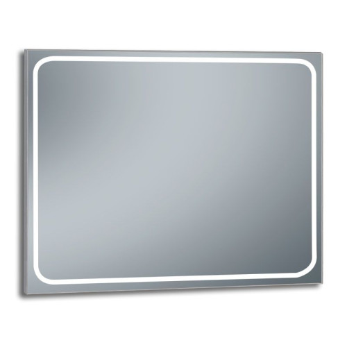 Xpertials EMIN, зеркало 120х80 см, LED свет, вкл/выкл с диммером, антизапотеван., профиль матовый хром