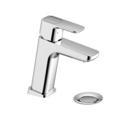 Смеситель для раковины Ravak 10° Керамический картридж со сливным гарнитуром (X070061)