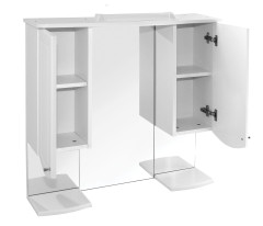 Зеркало-шкаф навесной с подсветкой MIXLINE Нептун-75 (529468)