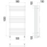Полотенцесушитель TERMINUS Люкс Ватра П18 500х1000 NEW