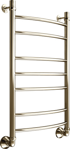 Полотенцесушитель водяной Маргроид Вид 5 форма лесенка 100х50, цвет Золото (B5 100*50 (золото, вакуум))