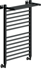 Полотенцесушитель Ника MODERN ЛМ-3 80/50 RAL9005 черный матовый*