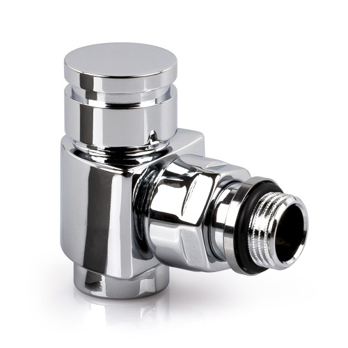 Вентиль запорный SR Rubinetterie угловой серия "Prestige & Minimal" 1/2", цвет хром