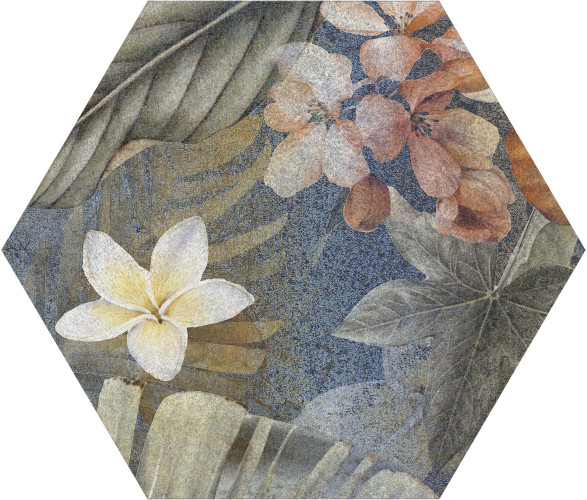 Керамогранит HIBISCUS Blue Matt Hexa 23,2x26,7 *