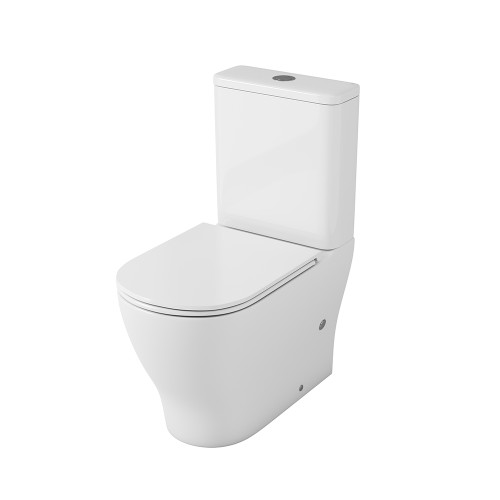 Бачок унитаза-компакта OWL Tid Cirkel-G, двойной слив 3\6л, арматура WDI