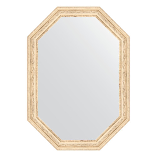 Зеркало настенное Polygon EVOFORM в багетной раме слоновая кость, 49х69 см, BY 7017