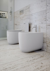 Olympia Milady, напольное биде 52x37xh42, цвет белый глянцевый