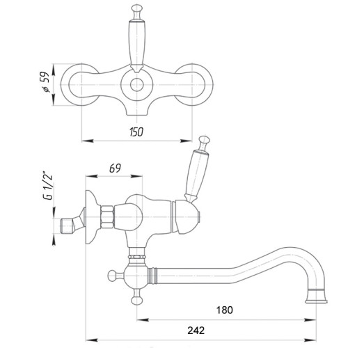 Смеситель для кухни Migliore Oxford ML.CUC-6341