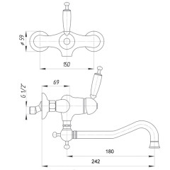 Смеситель для кухни Migliore Oxford ML.CUC-6341