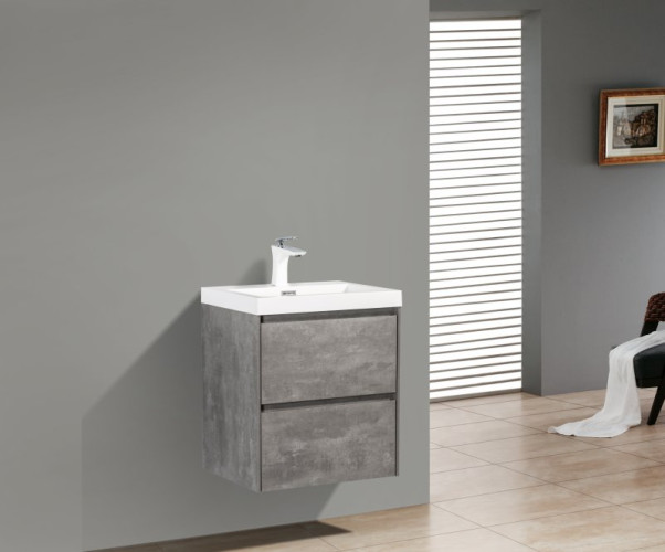 База под раковину подвесная BelBagno PIETRA MINI-500-2C-SO-BL Bianco Lucido