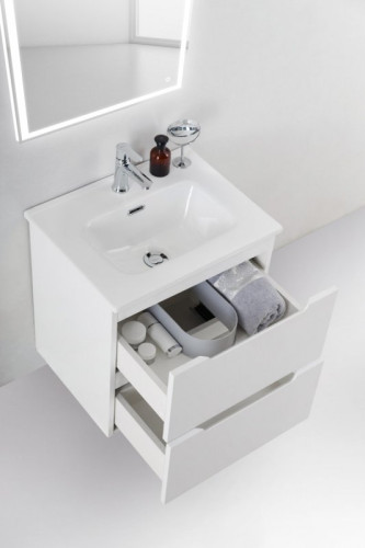 База под раковину подвесная BelBagno ETNA39-500/390-2C-SO-RW-P Rovere Moro