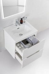 База под раковину подвесная BelBagno ETNA39-500/390-2C-SO-RW-P Rovere Moro