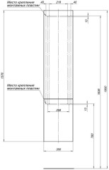 Шкаф-пенал для ванной Aquanet Алвита 35 белый
