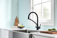 Смеситель для кухни Paulmark SIEGEN, антрацит полностью, 213111-401TB, Paulmark