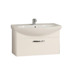 Тумба под раковину AQUATON Ария 80 подвесная, белая (1A141701AA010)