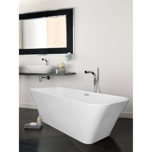 Azario ROVETA AZ-6615 Ванна свободностоящая акриловая 170x80 , в комплекте с сифоном и металлической рамой