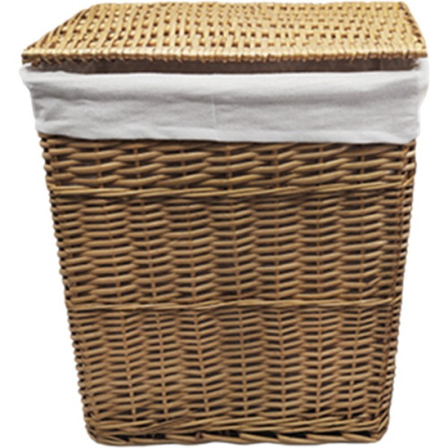 Корзина для белья WasserKRAFT Ammer 38x26x43 WB-370-M с крышкой