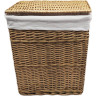 Корзина для белья WasserKRAFT Ammer 38x26x43 WB-370-M с крышкой