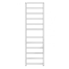 Электрический полотенцесушитель Grota Calore 527х1800