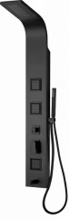 Душевая гидромассажная панель GPD цвет черный матовый DSP09