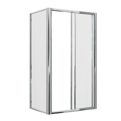 Душевое ограждение Grossman GR-1280 Alba (120*80*190) прямоугольник, дверь раздвижнаяо