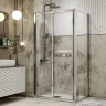 Душевое ограждение Grossman GR-1280 Alba (120*80*190) прямоугольник, дверь раздвижнаяо