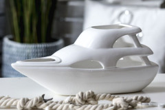 Casablanca, керамическая фигурка &quot;Яхта&quot;, цвет белый