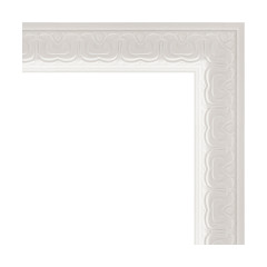 Зеркало настенное EVOFORM в багетной раме алебастр, 62х62 см, BY 0776