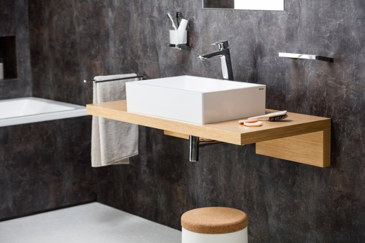 Раковина накладная Ravak FORMY 60х39х14 литьевой мрамор, цвет Белый (XJL01260000)