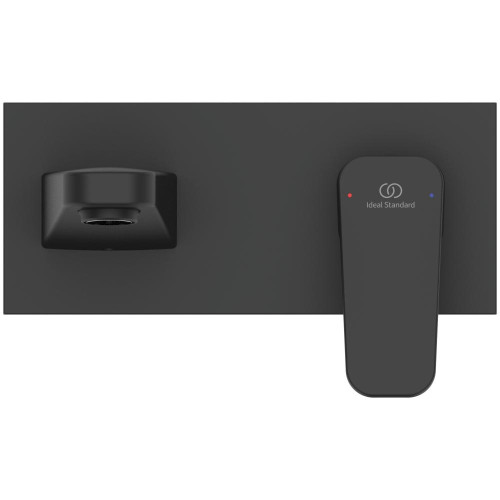 Смеситель для раковины Ideal Standard CERAPLAN встраиваемый, черный матовый (BD244XG)