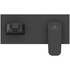 Смеситель для раковины Ideal Standard CERAPLAN встраиваемый, черный матовый (BD244XG)
