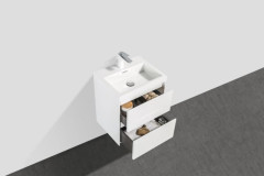 База под раковину подвесная BelBagno PIETRA MINI-500-2C-SO-PT Stone