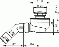 Сифон Sanit 34.035.00.0000