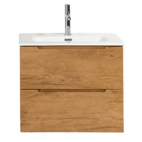 База под раковину подвесная BelBagno ETNA39-600/390-2C-SO-RW-P Rovere Moro