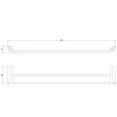 Держатель для полотенец Schein Watteau 12821