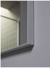 Зеркало De Aqua Сильвер 14075 серебро (без фацета)