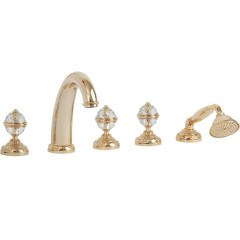 Смеситель на борт ванны Migliore Cristalia New 27182