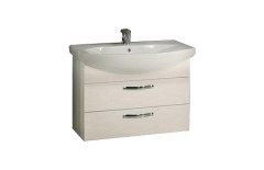 Тумба под раковину AQUATON Ария 80 М белая (1A140801AA010)