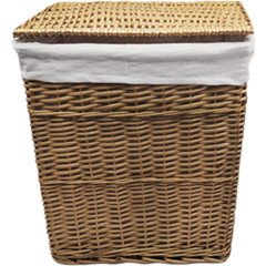 Корзина для белья WasserKRAFT Ammer 45x33x52 WB-370-L с крышкой