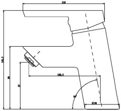 Смеситель Esko London LD 26