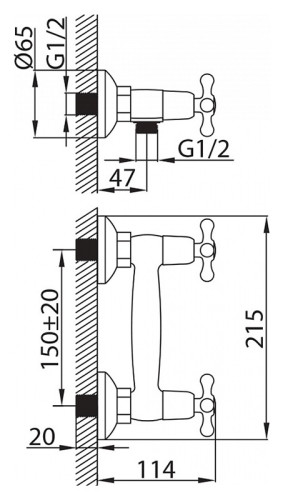 Смеситель Milardo Bosfor BOSSB00M03
