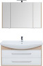 Мебель для ванной Aquanet Остин 120 дуб сонома/белый