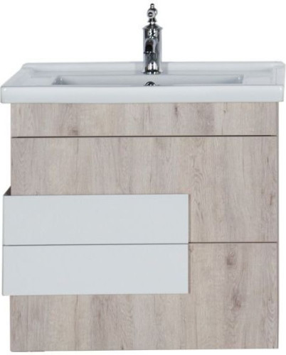 Тумба с раковиной Aquanet Мадейра 70 дуб кантри